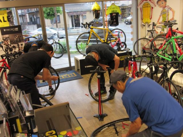 パンク修理講習会 @ BRIDGE BIKE PRODUCTS