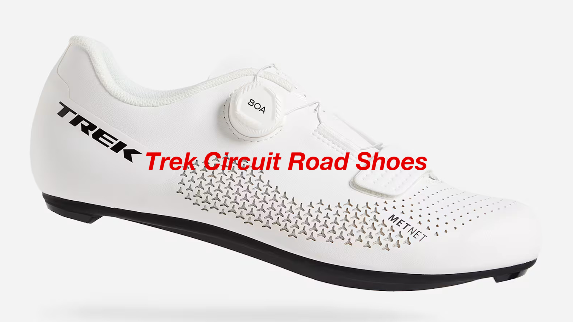 Trek Circuit Roadサイクリングシューズに、新色「Crystal White」が